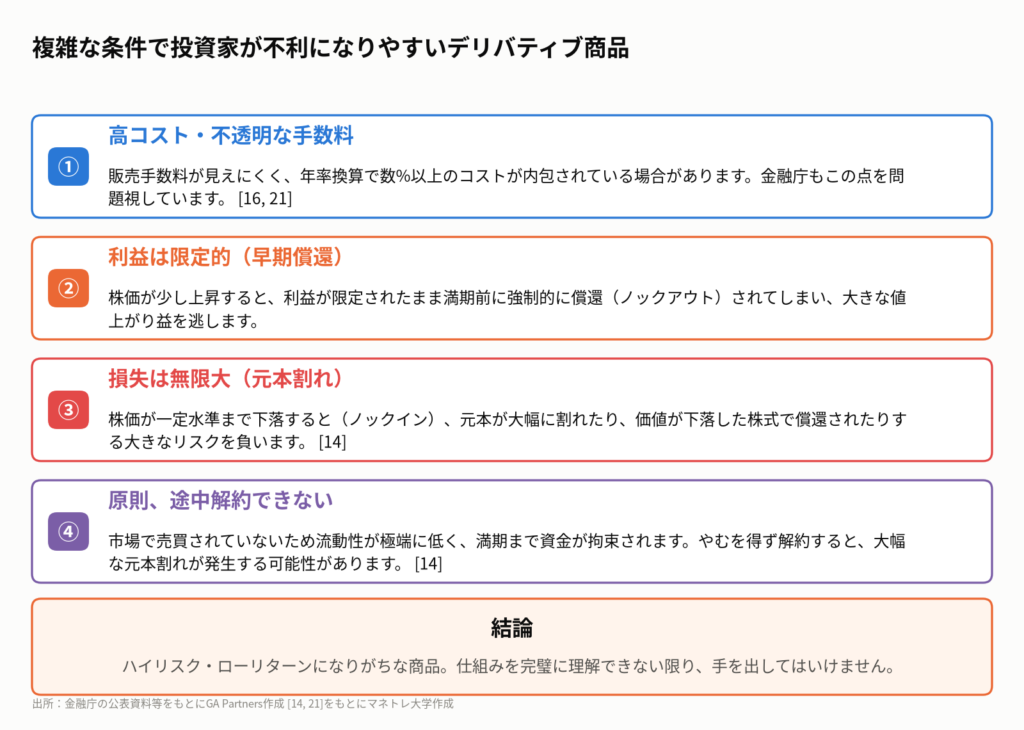 図5：銀行が勧める「仕組み債」が危険な理由