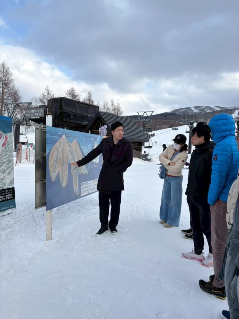 3月:ルスツ・ニセコツアー(雪のなか物件を見学)